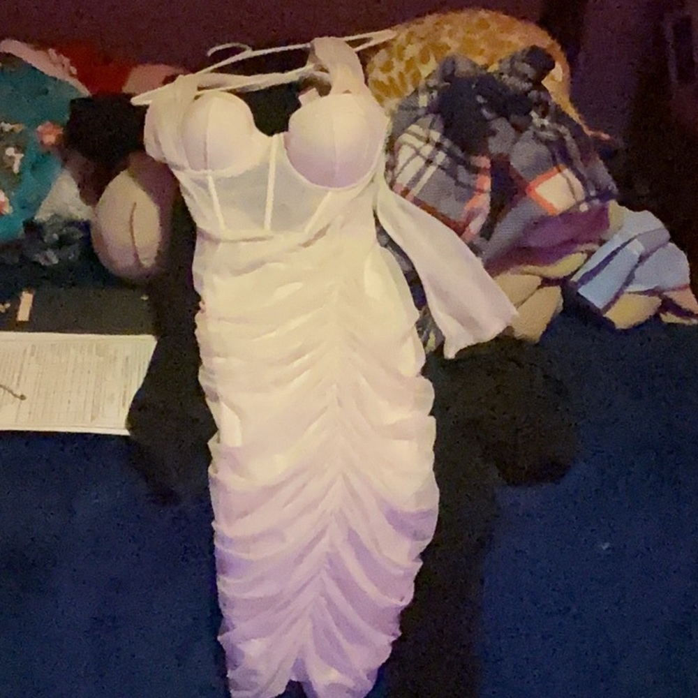 White dress
